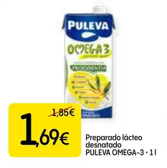 Dialprix PULEVA OMEGA-3 Preparado lácteo desnatado oferta