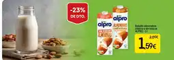 Dialprix ALPRO Bebida almendras clásica o sin azúcar oferta