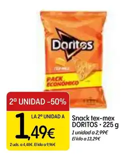 Dialprix DORITOS Snack tex-mex oferta
