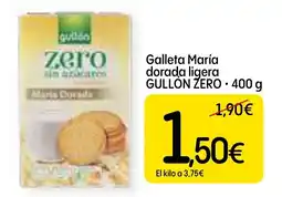 Dialprix GULLON ZERO Galleta María dorada ligera oferta
