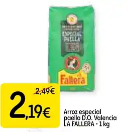 Dialprix LA FALLERA  Arroz especial paella D.O. Valencia oferta