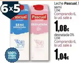 UNIDE Alimentación Pascual - leche oferta
