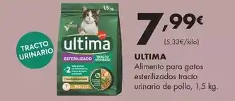 Supermercados Lupa Ultima - alimento para gatos esterilizados tracto urinario de pollo oferta