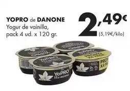 Supermercados Lupa Danone - yopro de yogur de vainilla oferta