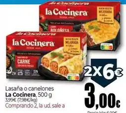 Unide Supermercados La cocinera - lasana o canelones oferta