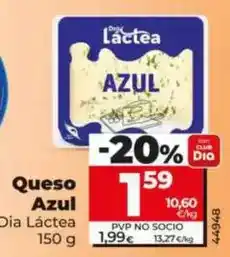 Dia Dia lactea - queso azul 150 g oferta