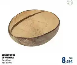 Makro Cuenco coco de palmera oferta