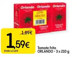 Dialprix ORLANDO Tomate frito oferta