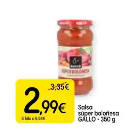 Dialprix GALLO Salsa súper boloñesa oferta
