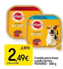 Dialprix PEDIGREE Comida perro buey o pollo tarrina oferta