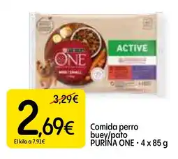 Dialprix PURINA ONE  Comida perro buey/pato oferta