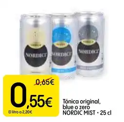 Dialprix NORDIC MIST Tónica original, blue o zero oferta