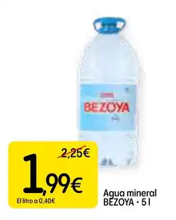Dialprix BEZOYA Agua mineral oferta