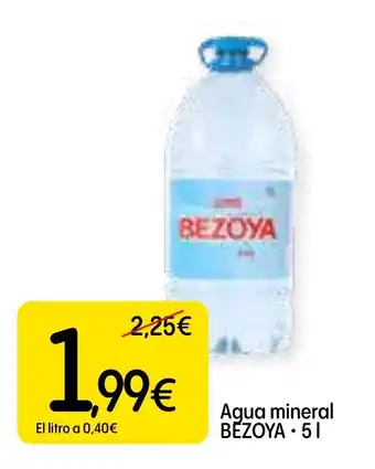 Dialprix BEZOYA Agua mineral oferta