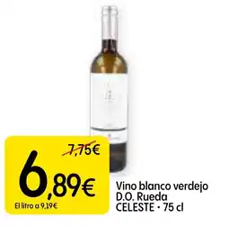 Dialprix CELESTE Vino blanco verdejo D.O. Rueda oferta