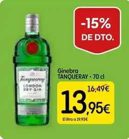 Dialprix TANQUERAY Ginebra oferta