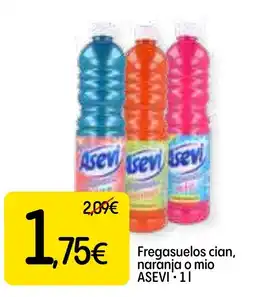 Dialprix ASEVI Fregasuelos cian, naranja o mio oferta