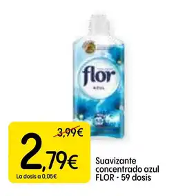 Dialprix FLOR Suavizante concentrado azul oferta