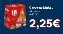 Cash Unide Cerveza Mahou oferta