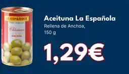 Cash Unide LA SPANOLA Aceituna oferta