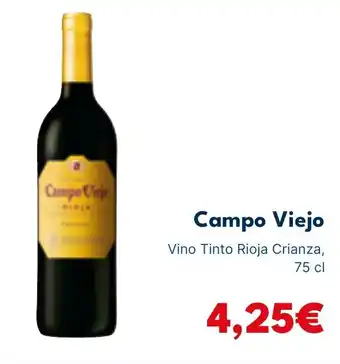 Cash Unide Campo Viejo Vino Tinto Rioja Crianza oferta