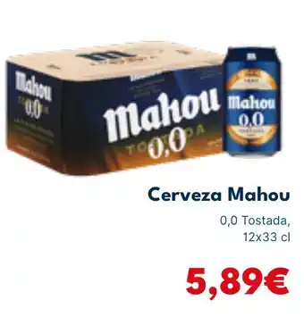 Cash Unide Cerveza Mahou oferta