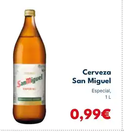 Cash Unide SAN MIGUEL Cerveza oferta