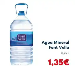 Cash Unide FONT VELLA Agua Mineral oferta