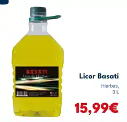 Cash Unide BASATI Licor oferta