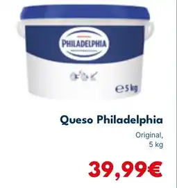 Cash Unide PHILADELPHIA Queso oferta