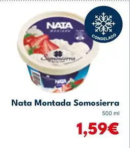 Cash Unide NATA Montada Somosierra oferta