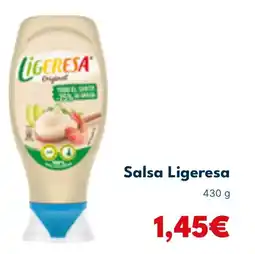 Cash Unide LIGERESA Salsa oferta