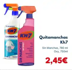 Cash Unide KH7 Quitamanchas oferta