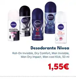 Cash Unide NIVEA Desodorante oferta