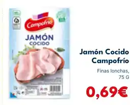 Cash Unide CAMPOFRIO Jamón Cocido oferta