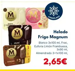 Cash Unide MAGNUM Helado Frigo oferta