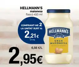 Supermercats Jespac HELLMANN'S maionesa oferta
