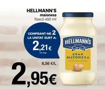 Supermercats Jespac HELLMANN'S maionesa oferta