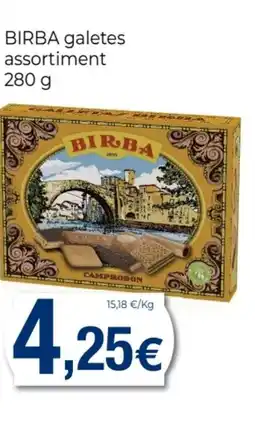 Supermercats Jespac BIRBA galetes assortiment oferta