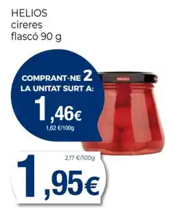 Supermercats Jespac HELIOS cireres flascó oferta