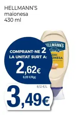 Supermercats Jespac HELLMANN'S maionesa oferta