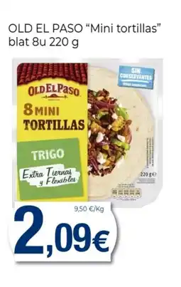 Supermercats Jespac OLD EL PASO Mini tortillas oferta