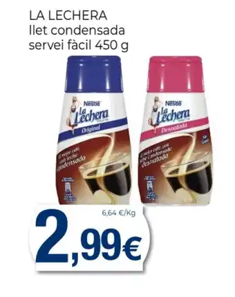 Supermercats Jespac LA LECHERA llet condensada servei fàcil oferta