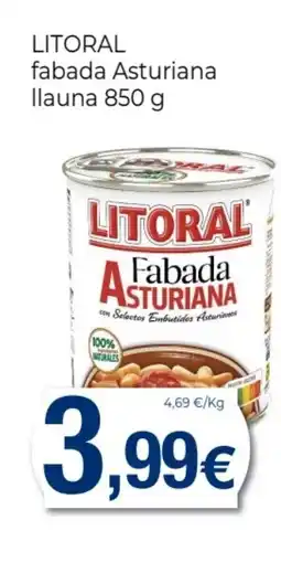 Supermercats Jespac LITORAL fabada Asturiana oferta