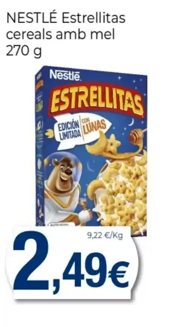 Supermercats Jespac NESTLÉ Estrellitas cereals amb mel oferta