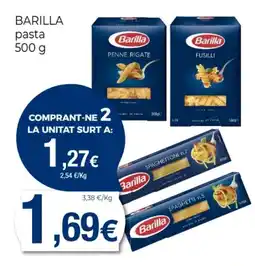 Supermercats Jespac BARILLA pasta oferta