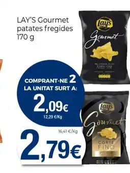 Supermercats Jespac LAY'S Gourmet patates fregides oferta