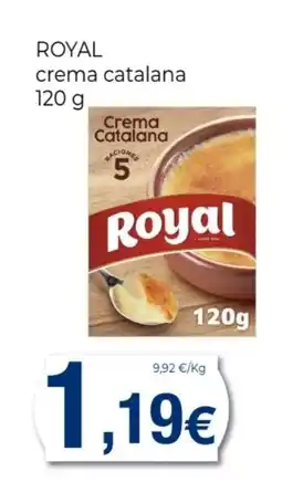 Supermercats Jespac ROYAL crema catalana oferta
