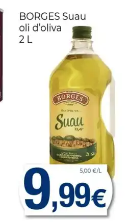 Supermercats Jespac BORGES Suau oli d'oliva oferta