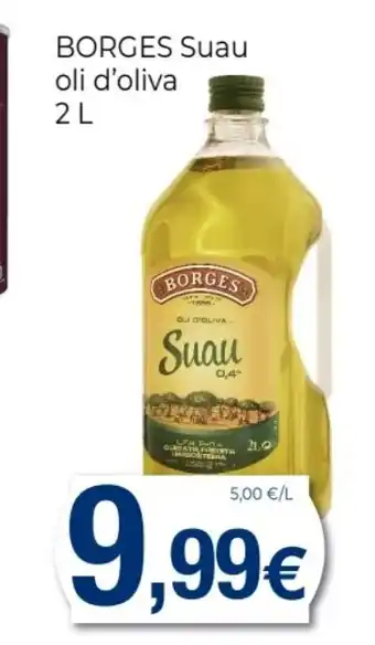 Supermercats Jespac BORGES Suau oli d'oliva oferta